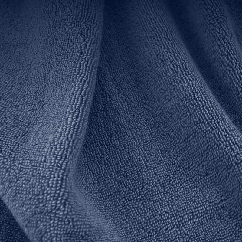 Towels 100% Cotton Plush Mulit-Size Set, Navy