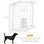 Pressure Mounted Pet Gate With Door