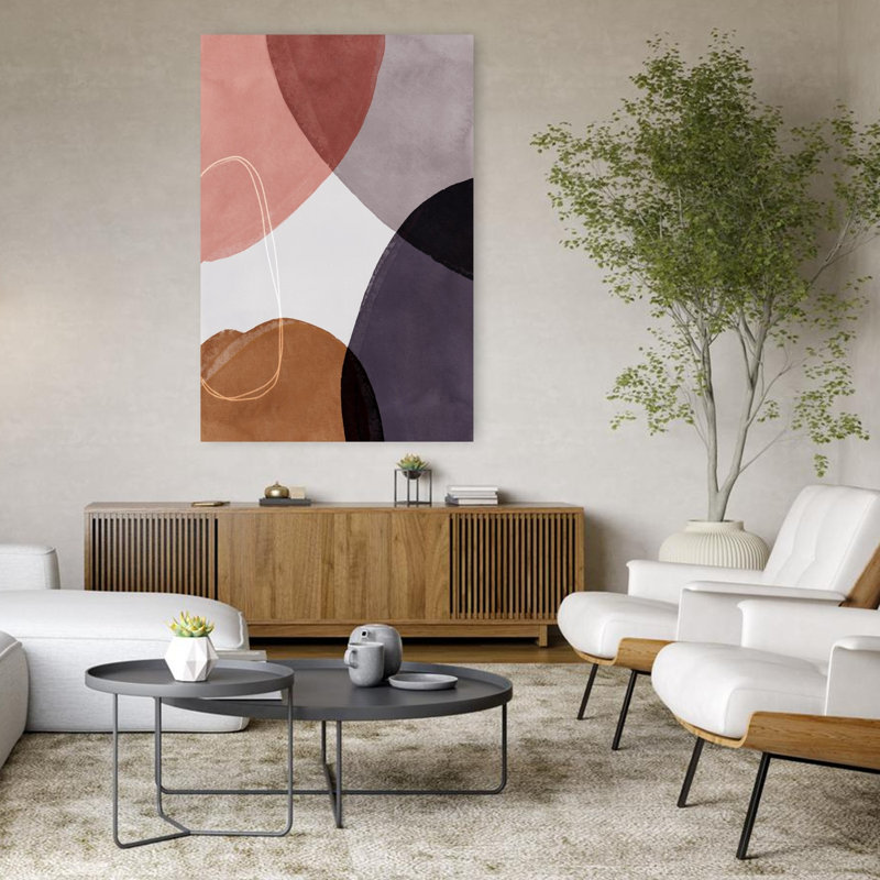 Art contemporain contemporain, H 48 po x l 32 po