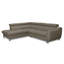 Italian Leather Sleeper Sectional with Pull Out Bed & Storage & Adjustable Headrests from Europe Pewamo-2113591814-2113591816