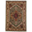 Canvello Hand Made Transitional Medallion Indo Tabriz Rug - 6'1'' X 9'1''
