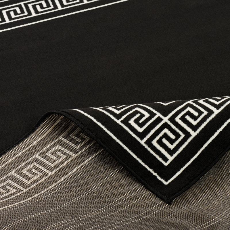 Trendline Geometric Area Rug, Rectangle 185 x 70cm
