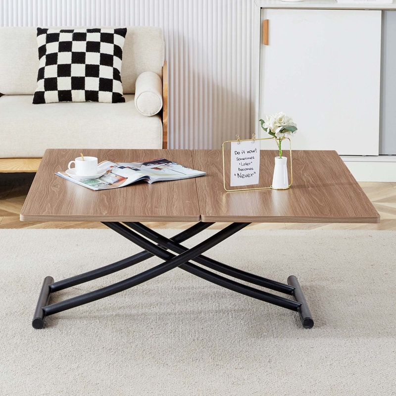 Adjusted Coffee Table With A Side Table