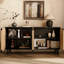 Meuble télé avec rangement Buffet Accent Natural