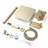 12" Rainfall Tub And Shower System With Handheld Shower And Tub Spout, 3-Function Wall Mounted Shower Faucet Set With Pressure Balance Valve-124844061