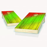 Rasta Grain Cornhole Set