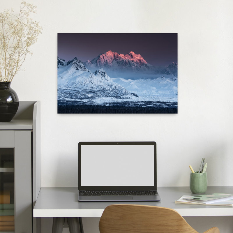«Game of Thrones», impression de paysage forestier contemporain abstrait, H 16 po x l 24 po