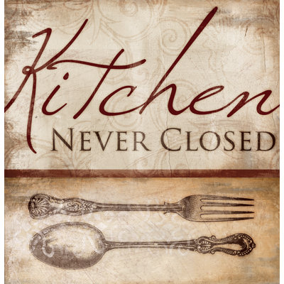 Kitchen Never Closed - Painting Print
