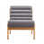 Polyester gris foncé