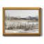 «Blue-Grey Marsh II», peinture sur toile encadrée
