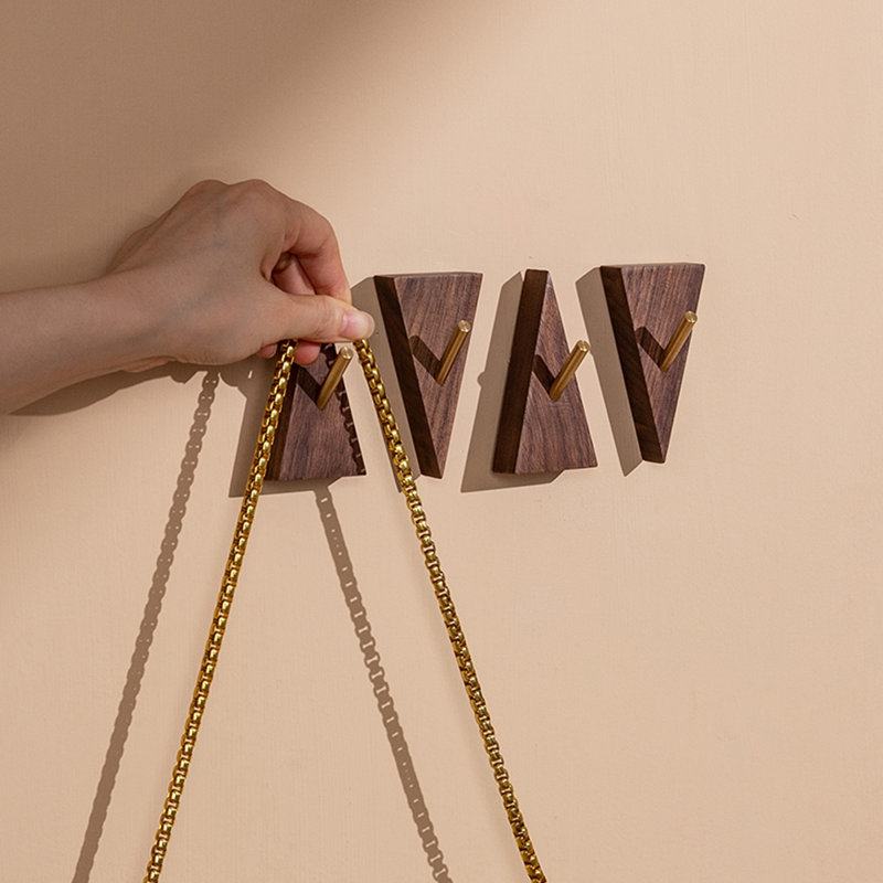 Donnely Wall 4 - Hook Coat Rack