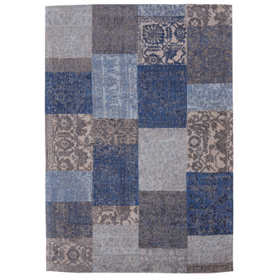 Dahlstrom Geometric Chenille Hand Woven Area Rug