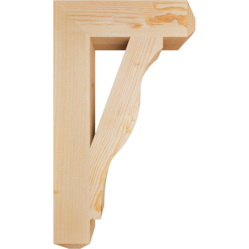 Support pour artisan Funston, Sapin de Douglas, Lisse, H 28 po x l 3,5 po x P 16 po