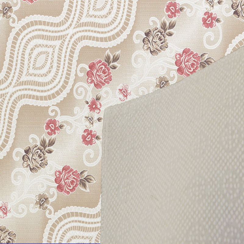 Soft Hall Carpet (2.6 x 4.9 ft), 1% Polyester, .3 in Pile Height | Antibacterial, Non-Slip Underside, 65 g/m² | Machine Washable, 3D Digital Print | Perfect for Living Room, Entryway & Bedroom Décor