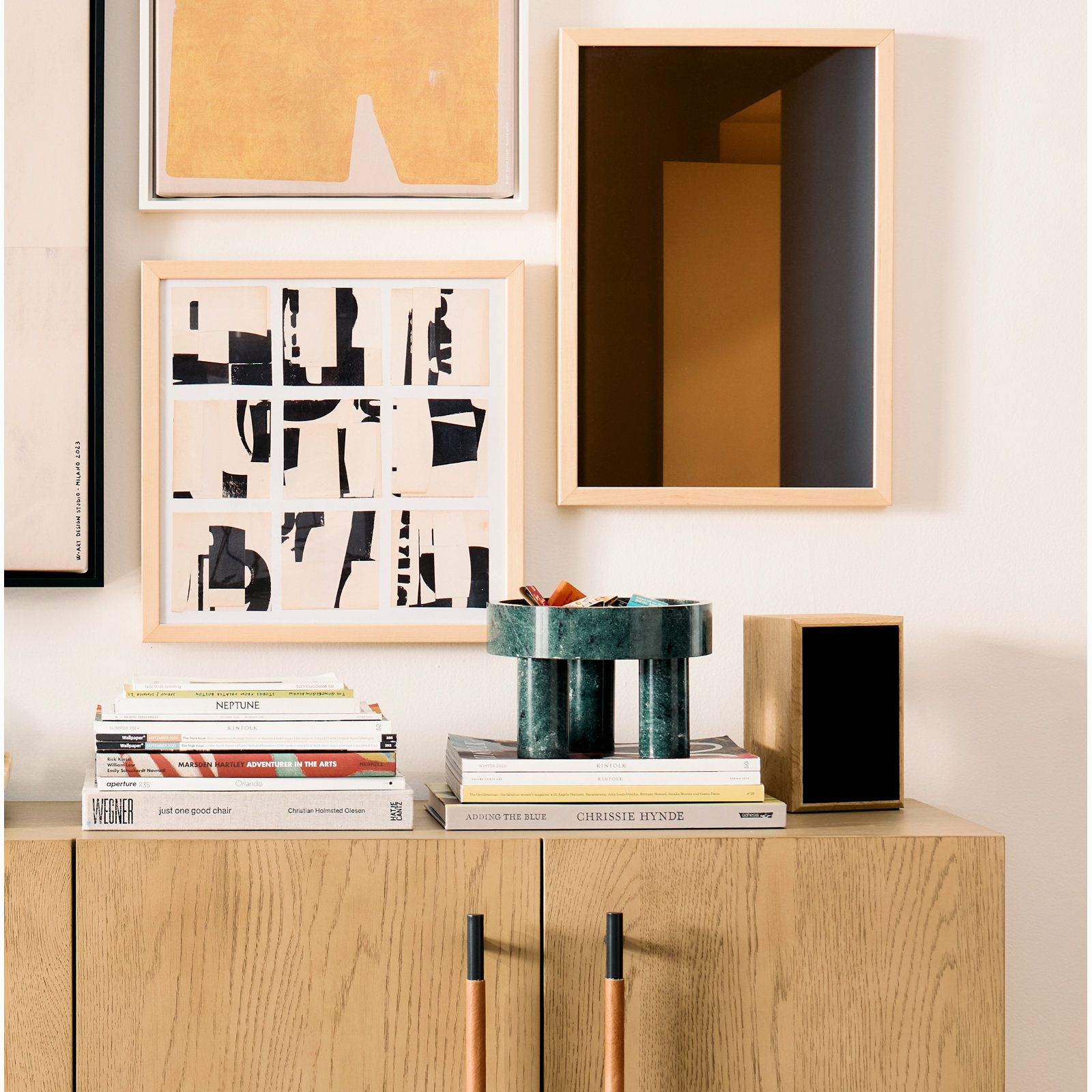 Monolith Print by Svetlana Smirnova, Maple, 25" H x 17.5" W