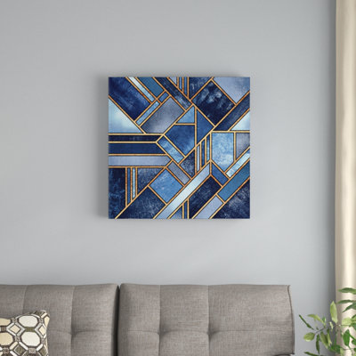 «Blue City» par Elisabeth Fredriksson - reproduction d'art sur papier