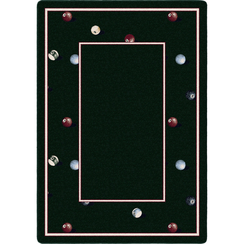 Tapis émeraude Alminus Billiards, Rectangle 7 pi 8 po x 10 pi 9 po