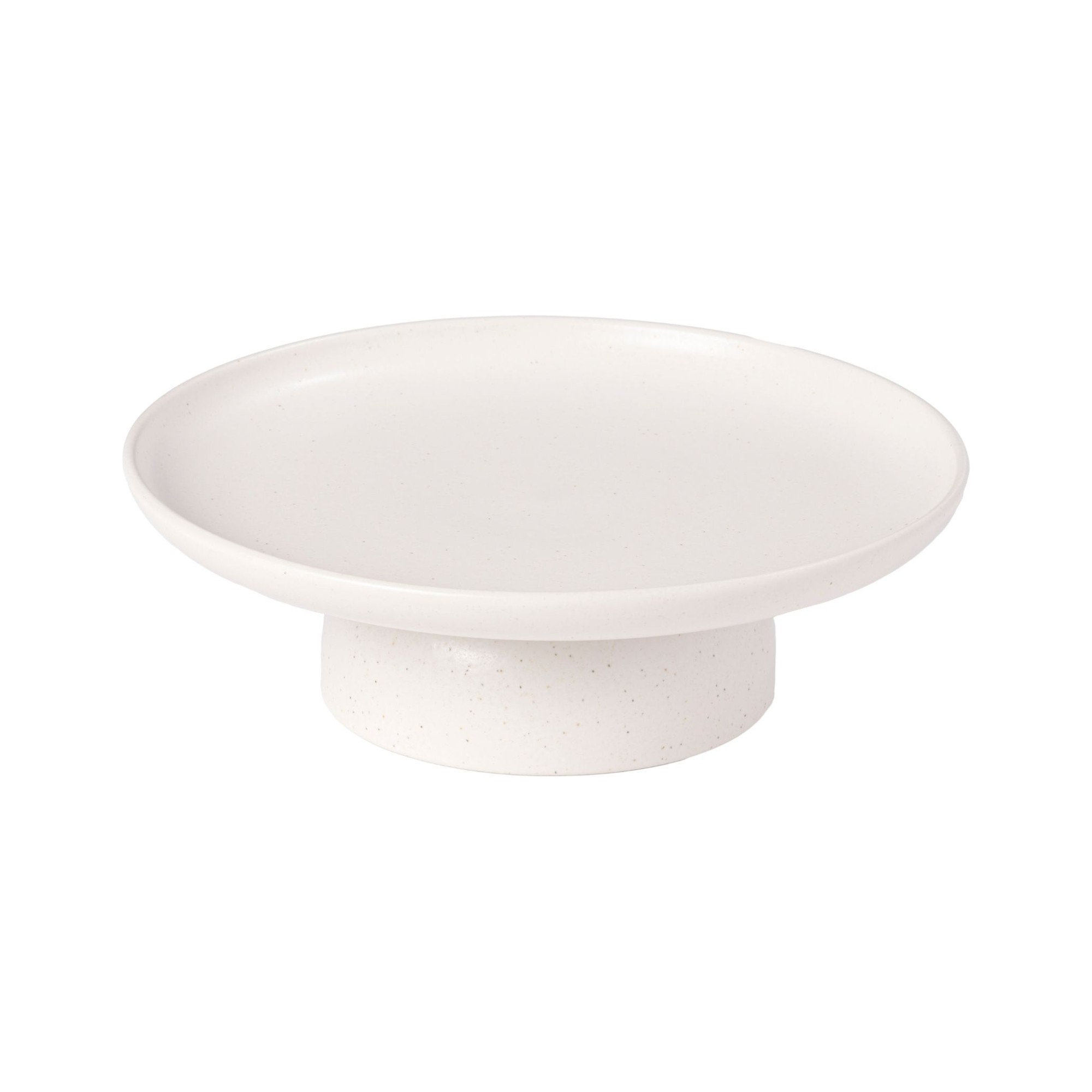 Casafina Pacifica Stoneware Cake Stand, Salt