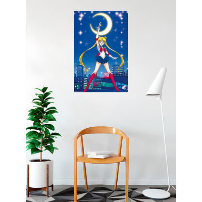  Officiellement sous licence Sailor Moon - affiche d'art 24 x 36 pouces Sailor Moon - reproduction décorative - papier affiche - prêt à encadrer