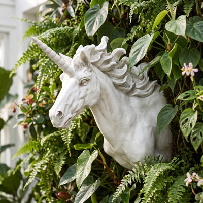 Alicorn Unicorn Trophy Wall Sculpture