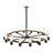 Danylle 32 - Light Dimmable Wagon Wheel Chandelier