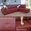 Canapé modulaire en cuir 2 pièces Bawan-2074801188-2074801189