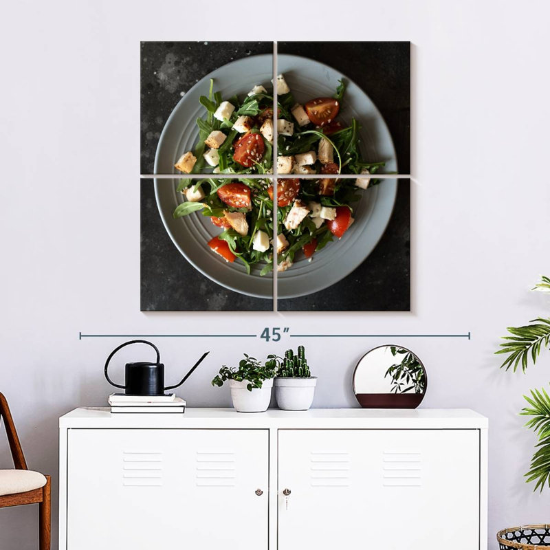 Salade de poulet à la feta Yarlin, H 32 po x l 32 po