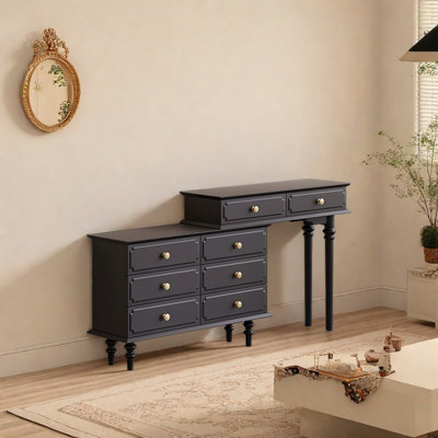 Commode rétractable rétro