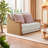 Canapé-lit simple en bois massif de style japonais-101838119