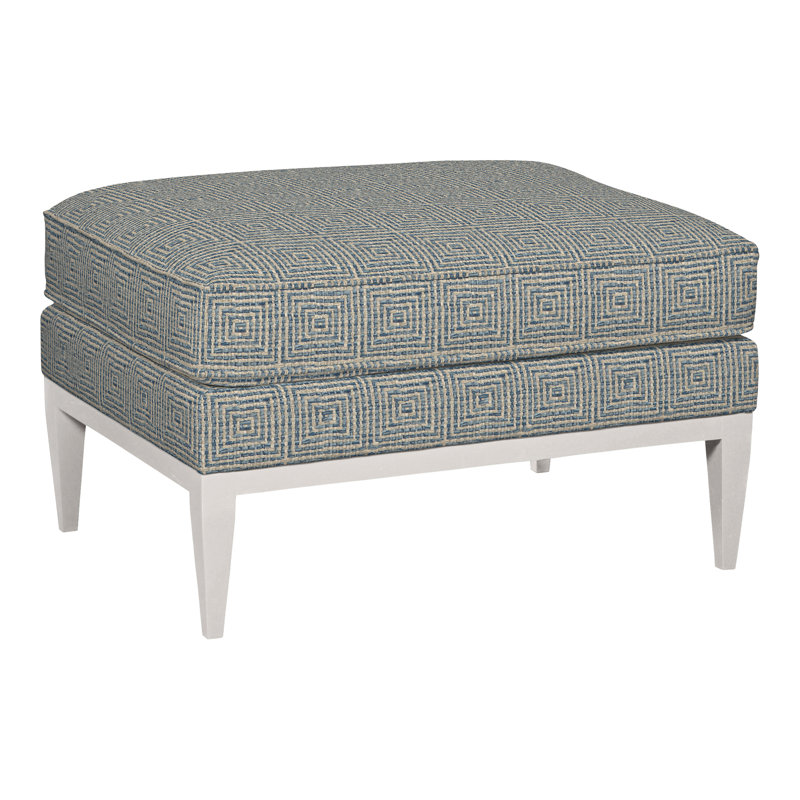 Camilla Upholstered Ottoman, Casa Blanca, Bennett Carolina