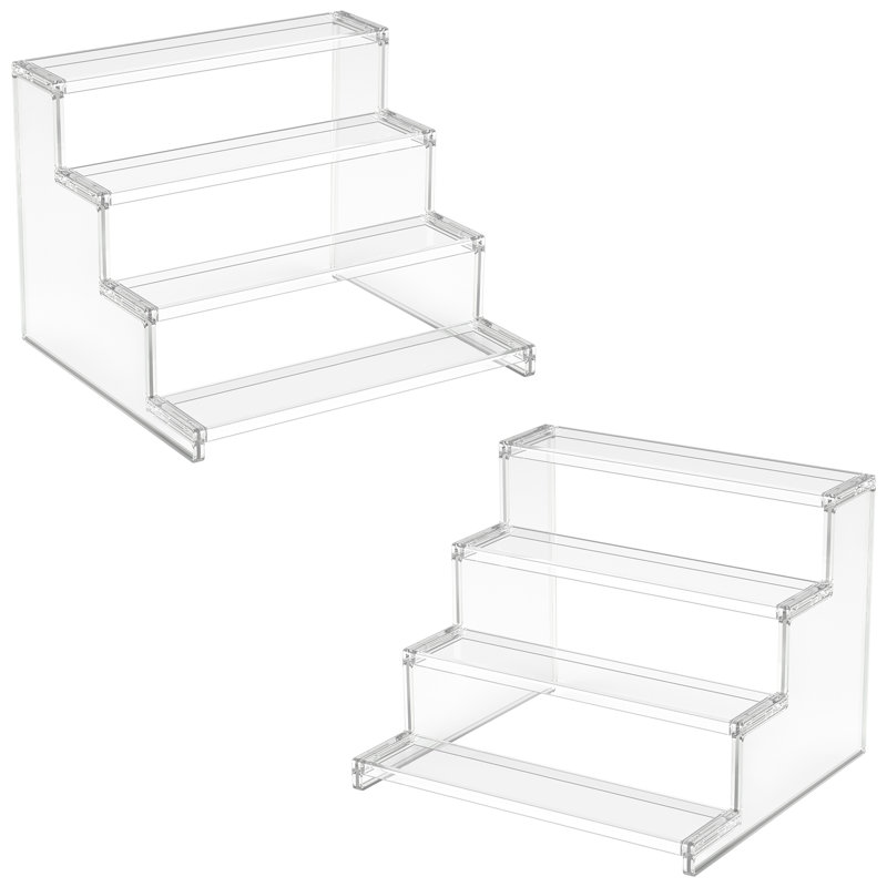 Vitrine en plastique H 1,575 po x l 10,85 po
