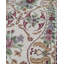 Hand-Knotted High-Quality Brown, Green, and Pink Runner