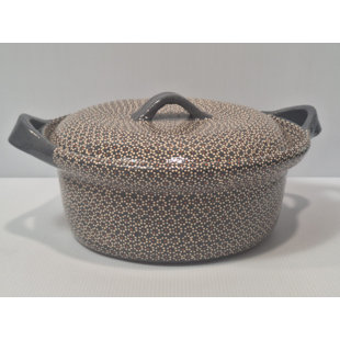 4.5Qt Lead Grey Clay Rice Bowl