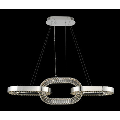 Luminaire suspendu linéaire / transparent Catleg 1 LT Catena Allegri