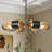 Ulrich 8-Light Large Dimmable Geometric Chandelier
