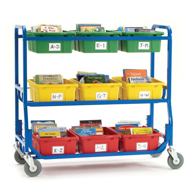 9 Compartment Teaching Cart