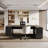 85.8" L-Shaped Executive Desk-116066545