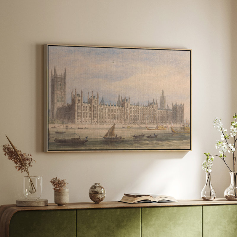 "Vintage Landscape -CCCXC III" sur toile, H 17 po x l 25 po