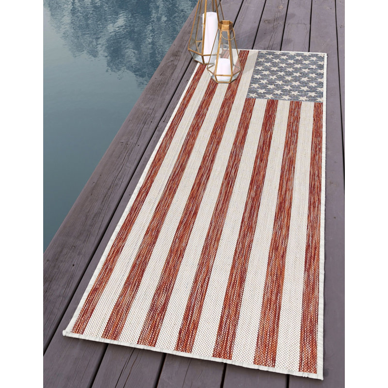Jill Zarin Indoor/Outdoor Rug, Runner 2' x 6'1"