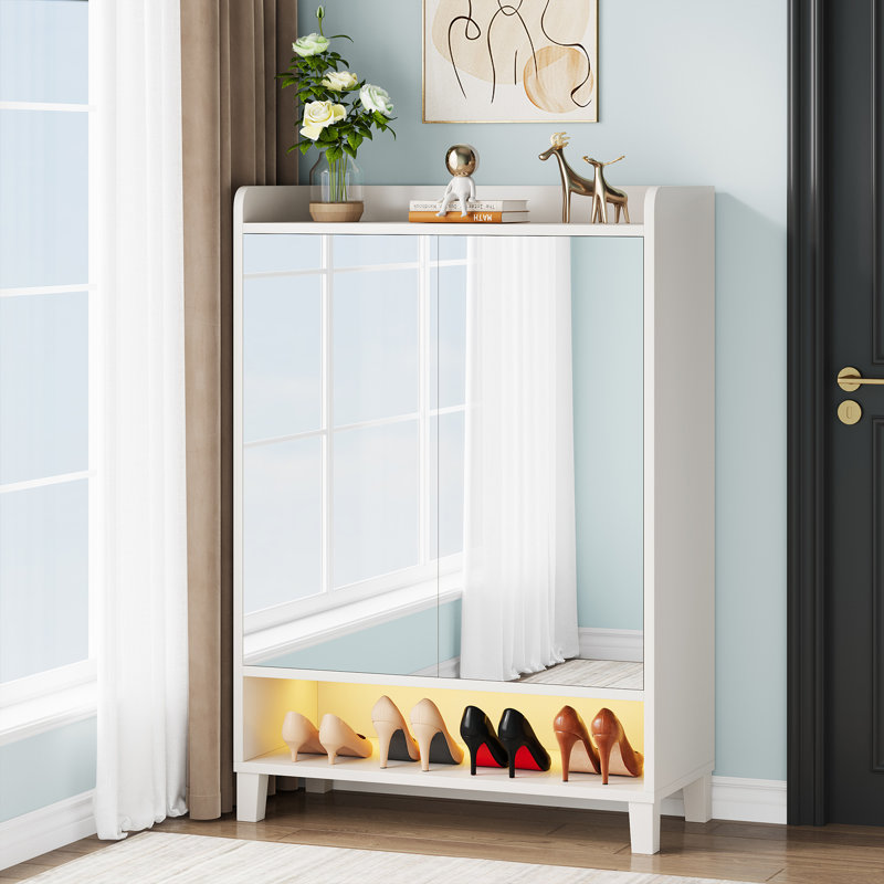 24 Pair Shoe Storage Cabinet