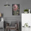 Art mural en métal «Harmonious Rose Black» par Lisa Audit, Luxe-101654293