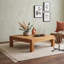 Table basse extérieure avec dessus en bois-1055422393