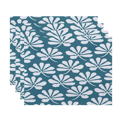 Allen Park Polyester Floral Rectangle Placemat