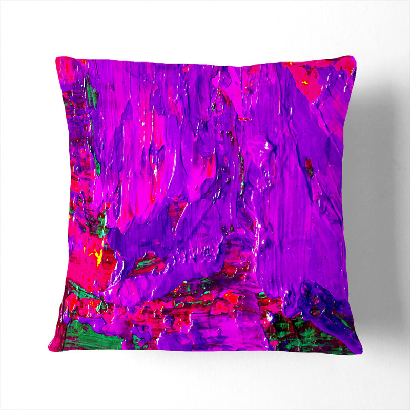 Abstract Square Throw Cushion, 40 x 40 cm