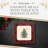 Christmas Tree TARTAN SQUARE PLATTER 10"