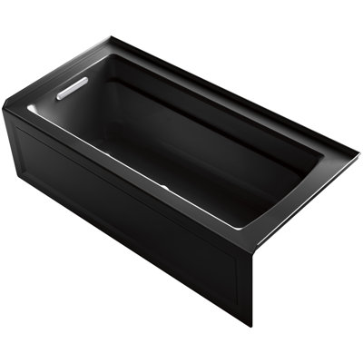 Archer BubbleMassage Whirlpool Bath with Integral Apron and Left-Hand Drain
