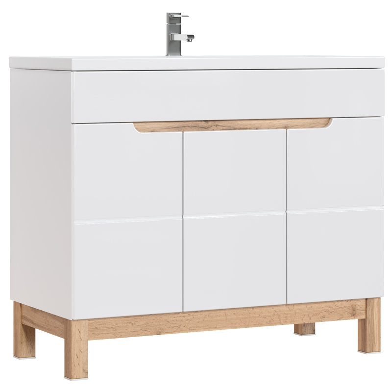 India-Rose 1000 mm Single Double Bathroom Vanity Base