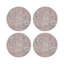 Blossom Fantasia Vegan Leather Round Coasters-331505388