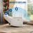 Power Recliner Swivel Rocker Chair with USB, Fabric Glider Nursery Chair for Living Room, Beige