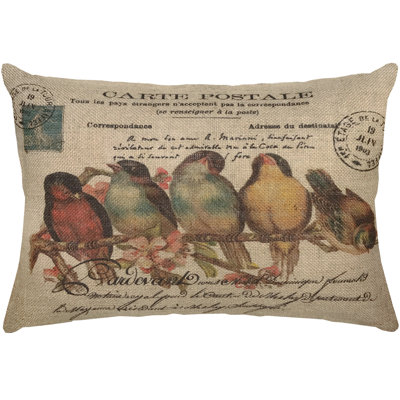 Zehr Birds Lumbar Pillow